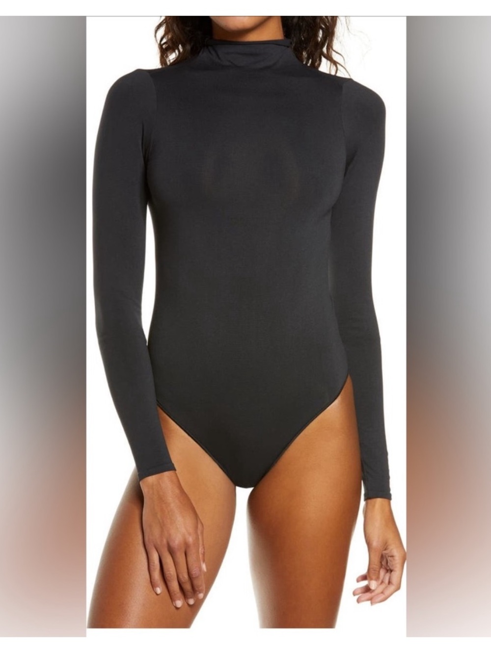 SKIMS MOCK NECK BODYSUIT
